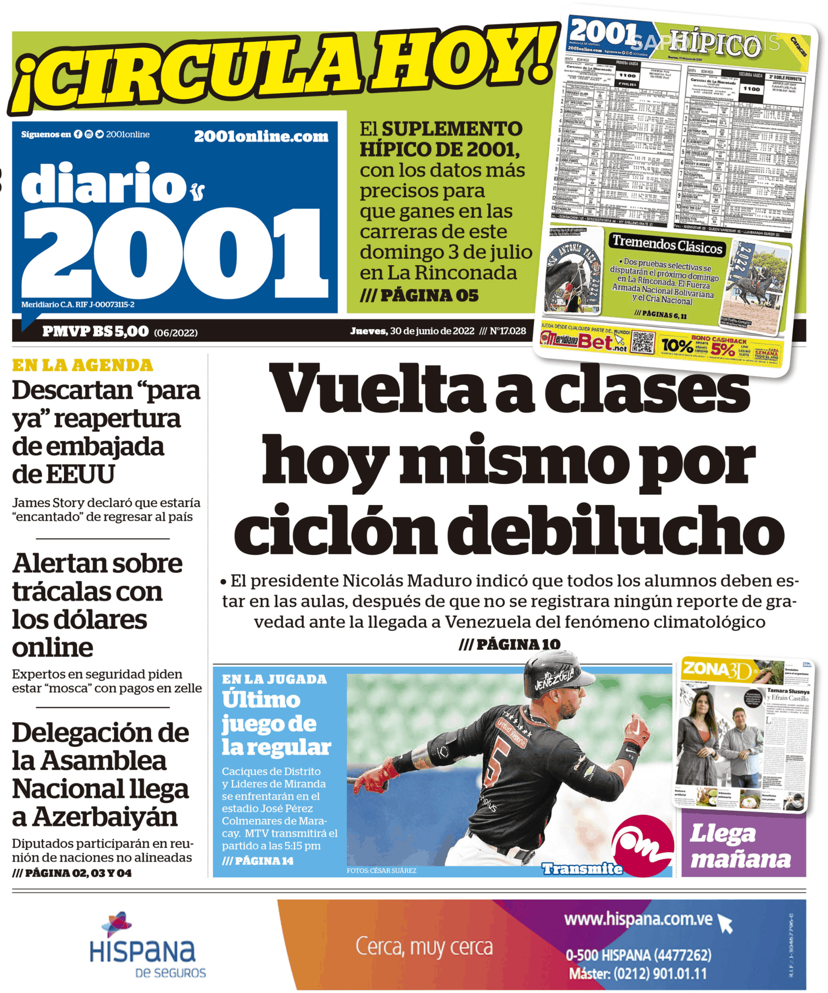 Diario 2001