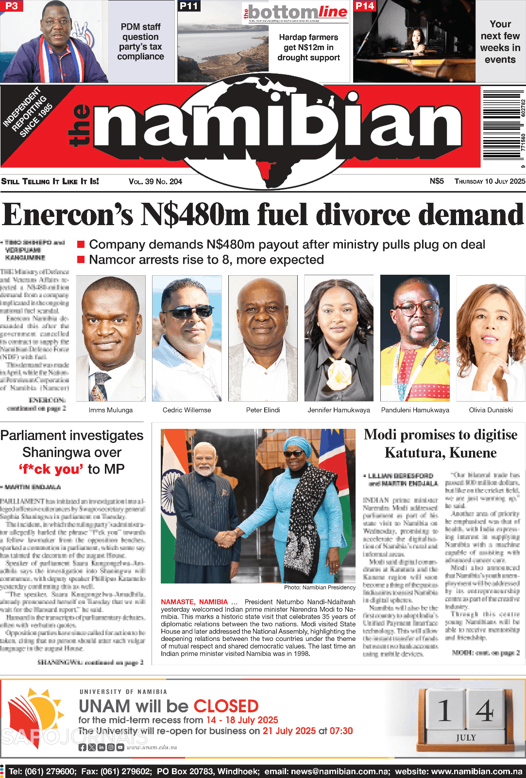 The Namibian