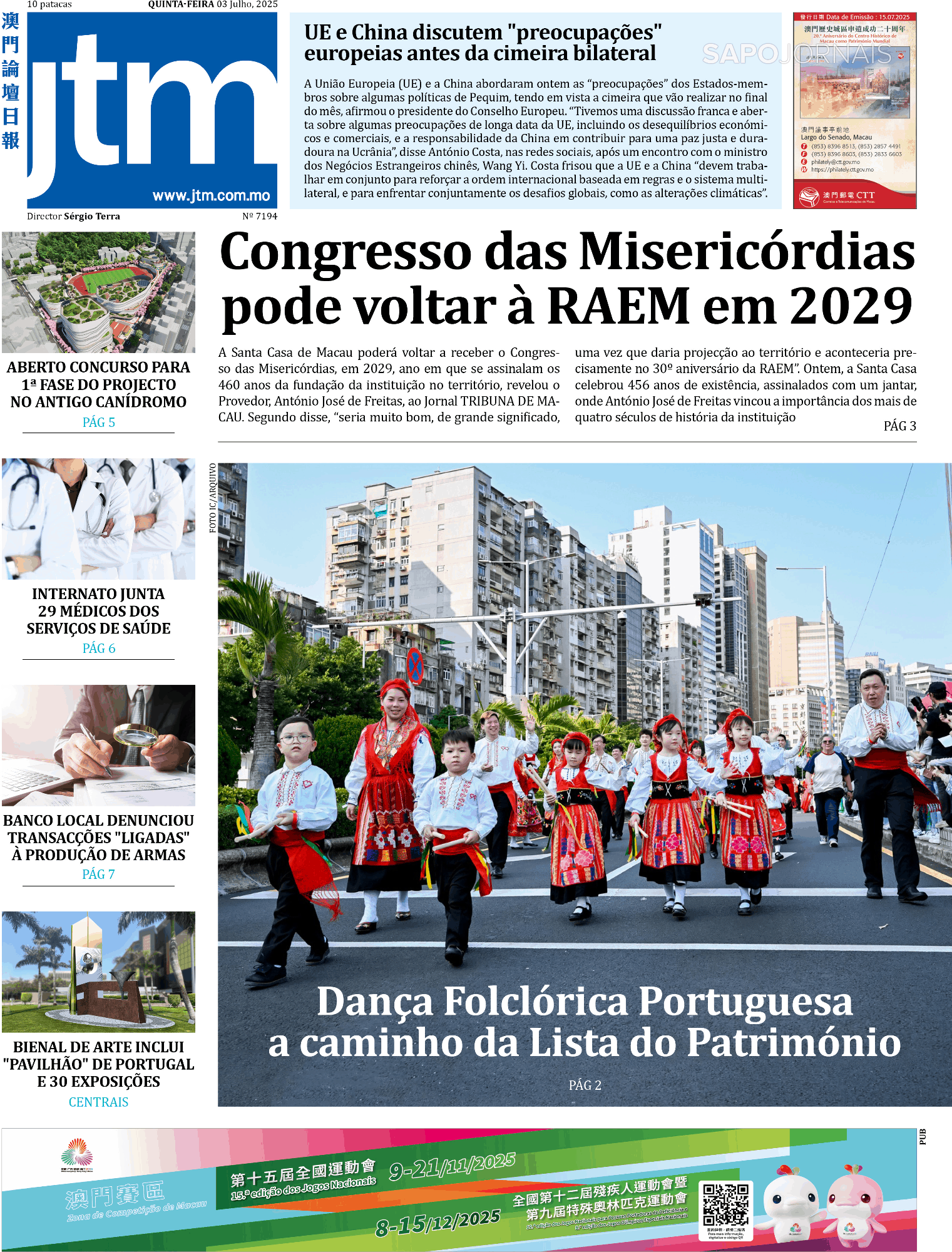 Jornal Tribuna de Macau