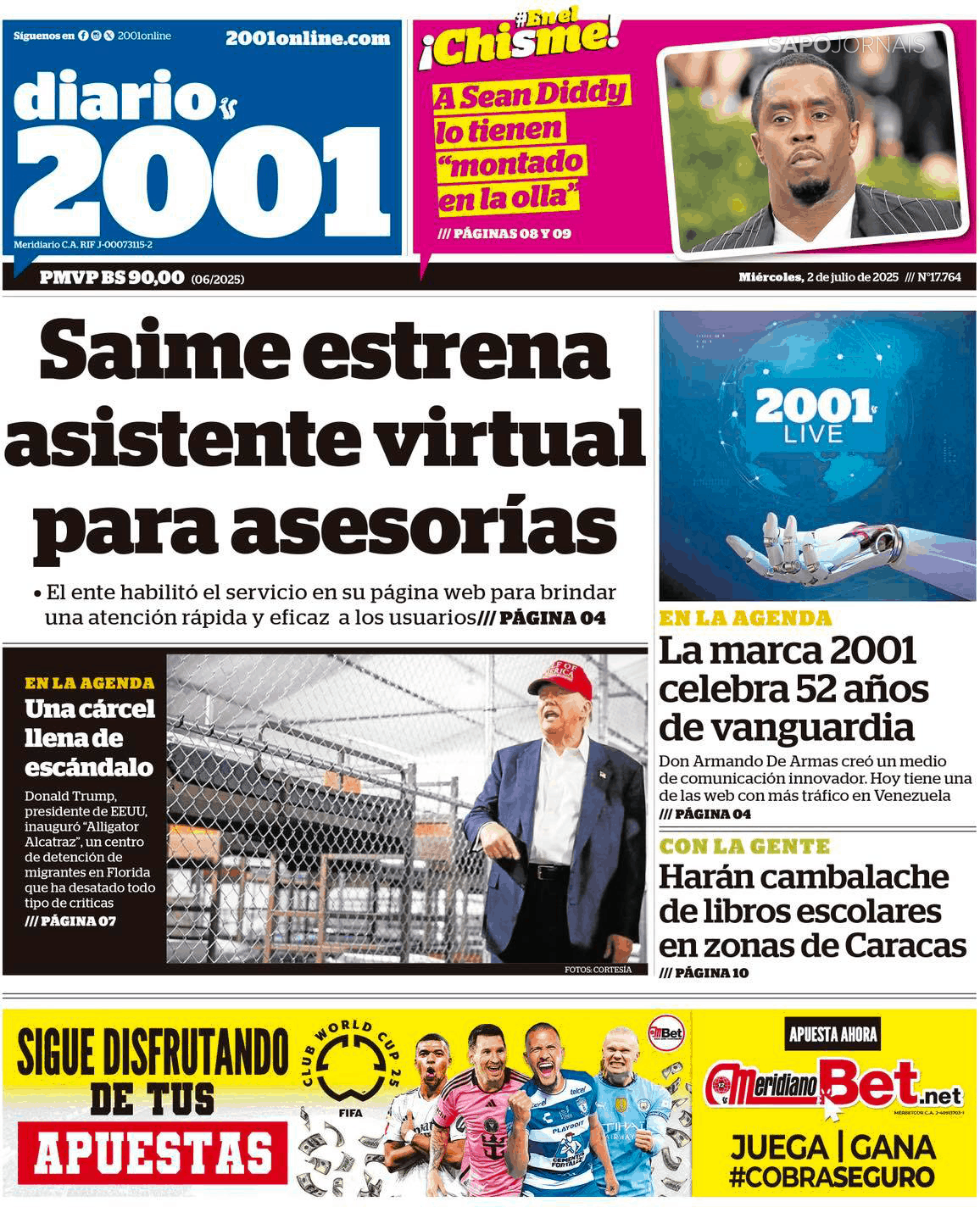 Diario 2001