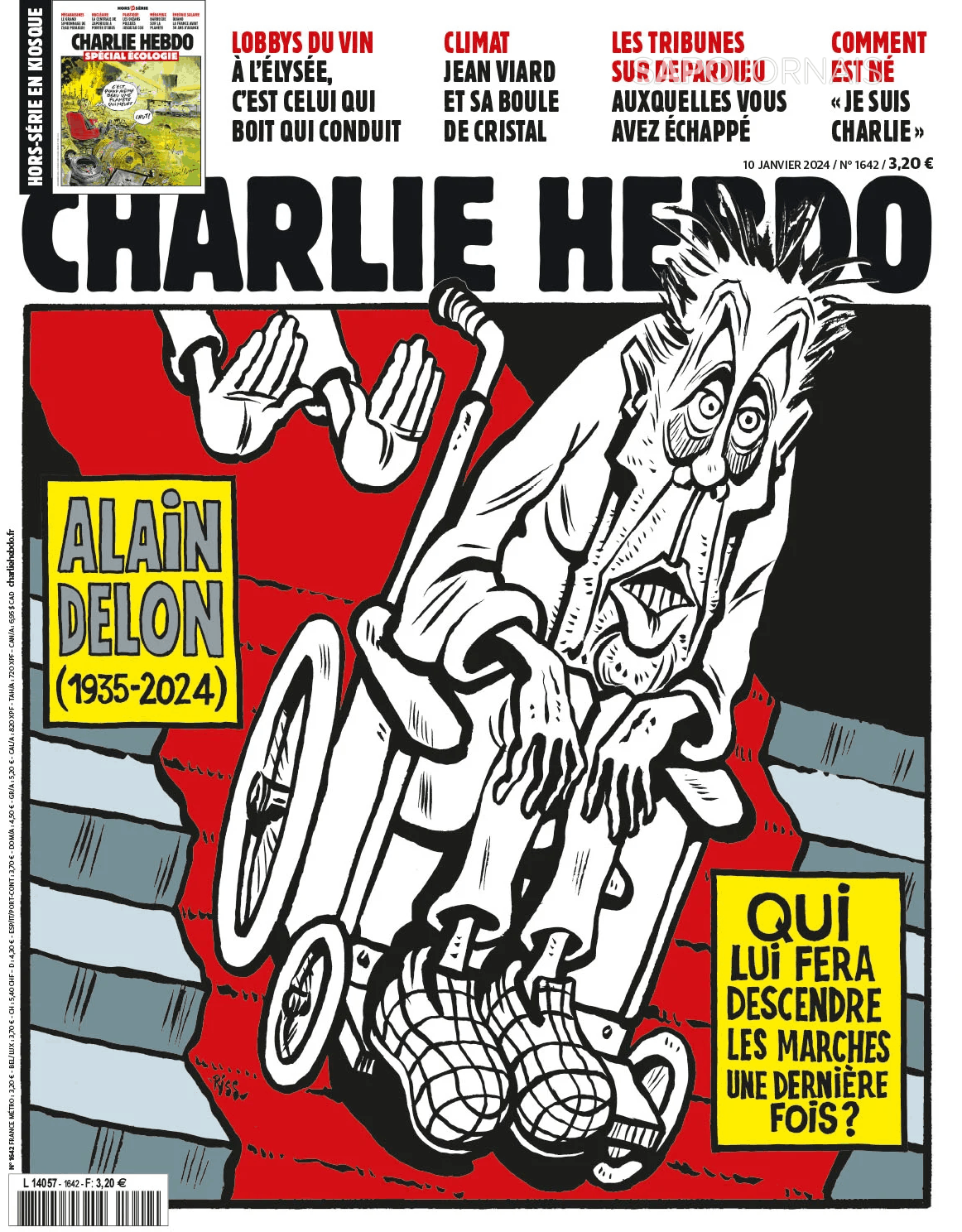 Charlie Hebdo (10 jan 2024) Jornais e Revistas SAPO.pt Última hora e notícias de hoje