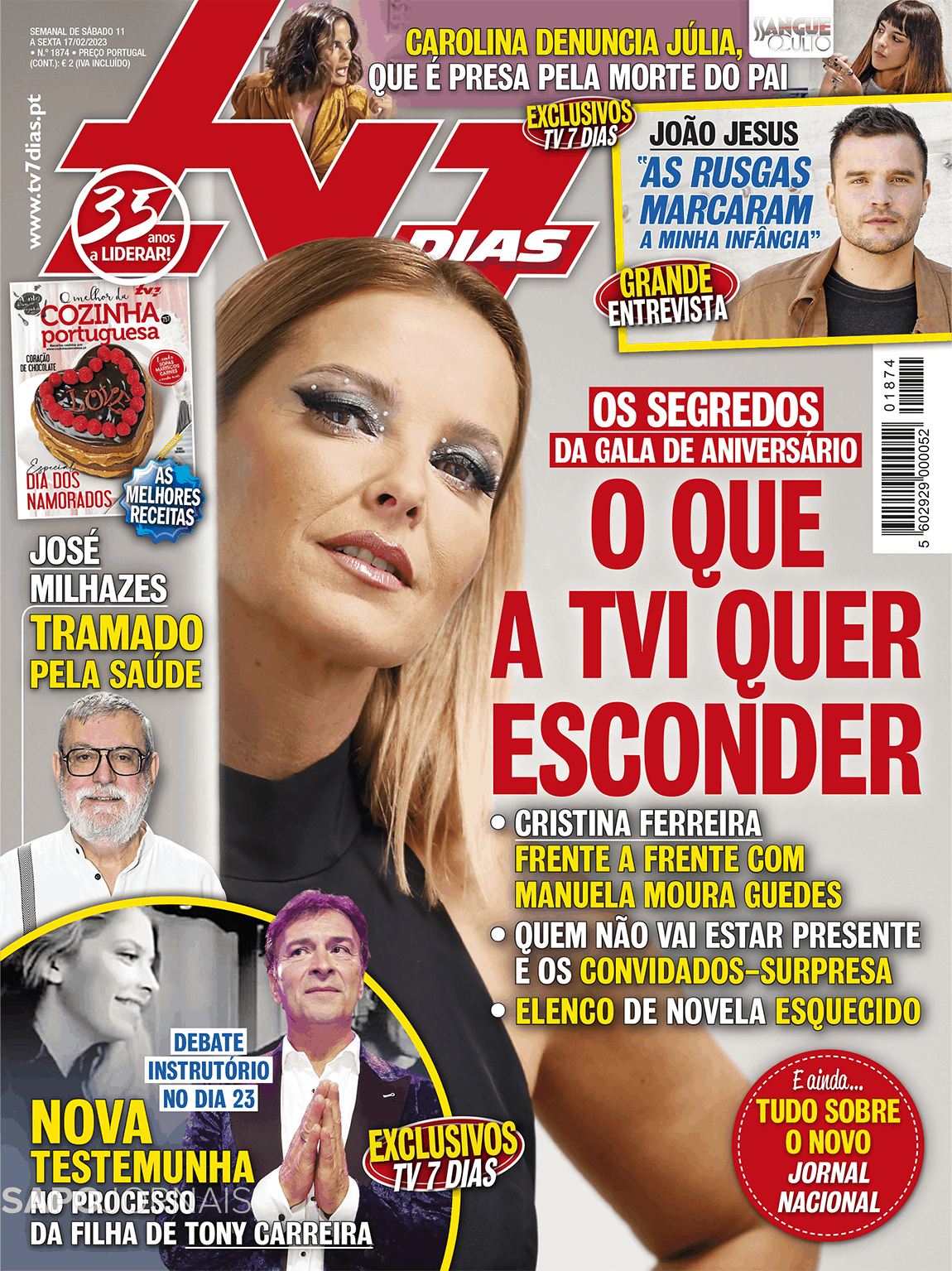 Tv 7dias 10 Fev 2023 Jornais E Revistas Sapopt Última Hora E Notícias De Hoje 9944