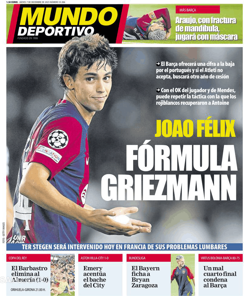 Mundo Deportivo (Madrid) (7 Dez 2023) - Jornais E Revistas - SAPO.pt ...