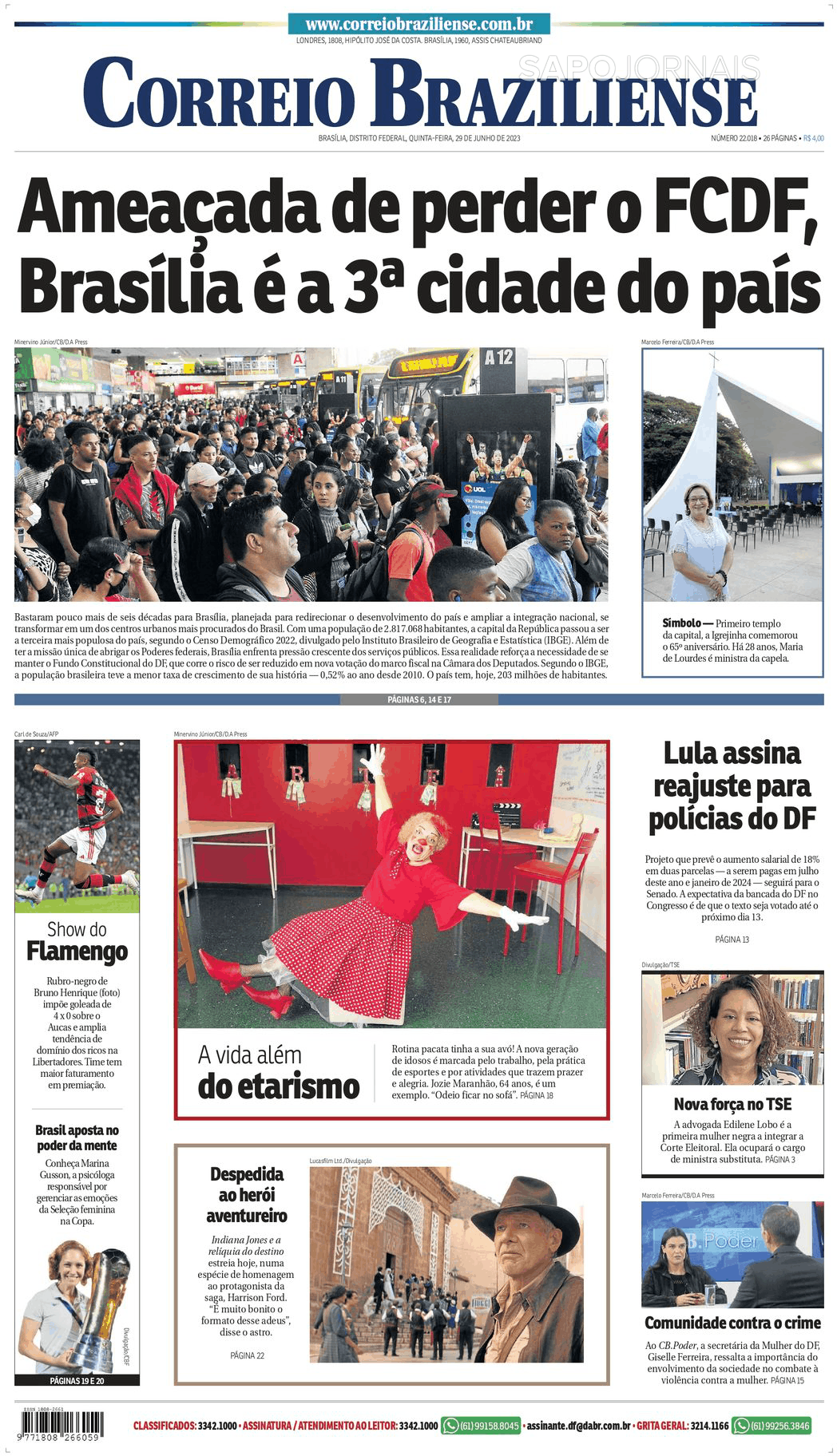 Correio Braziliense (29 Jun 2023) - Jornais E Revistas - SAPO.pt ...