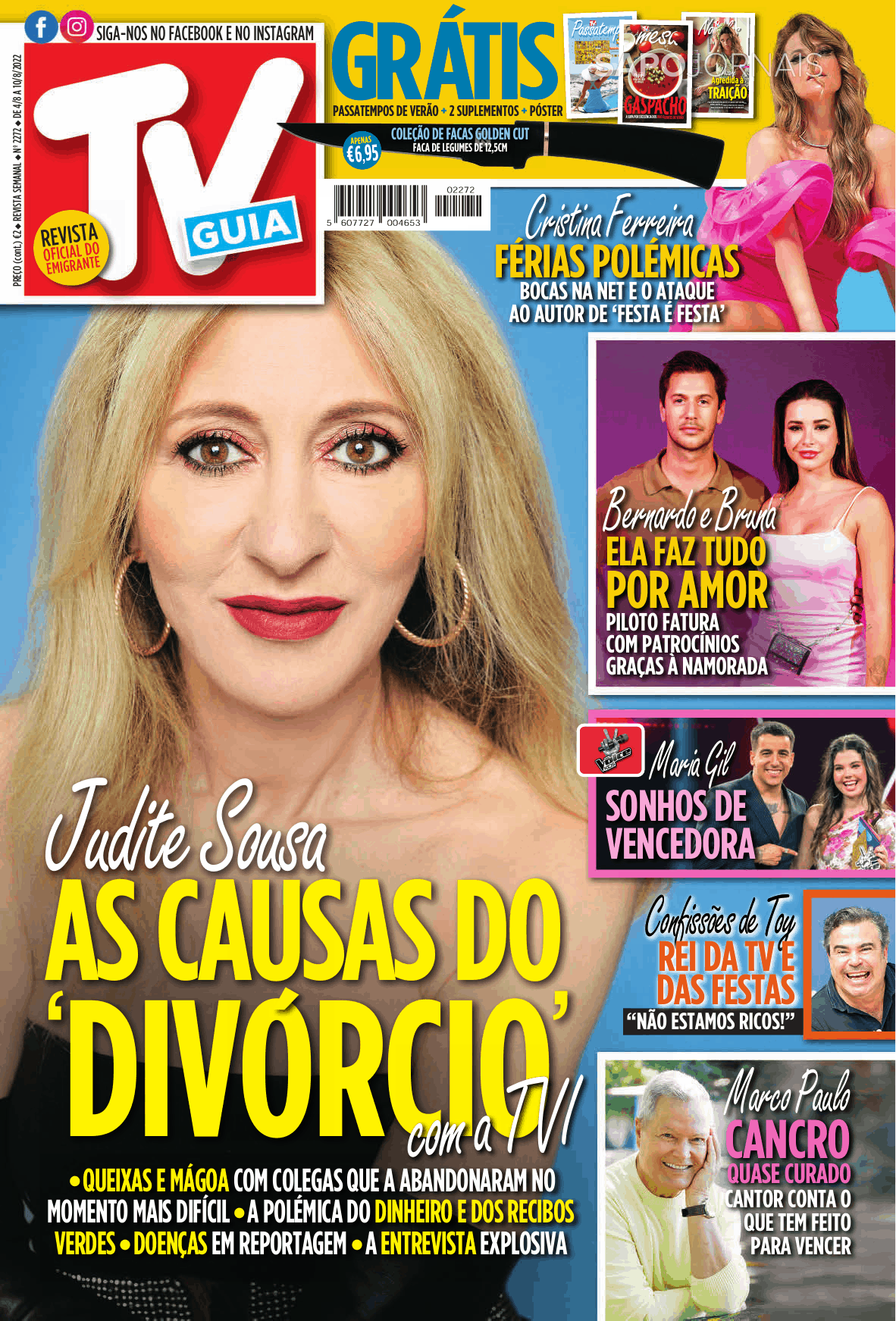 Tv Guia 4 Ago 2022 Jornais E Revistas Sapo 0919