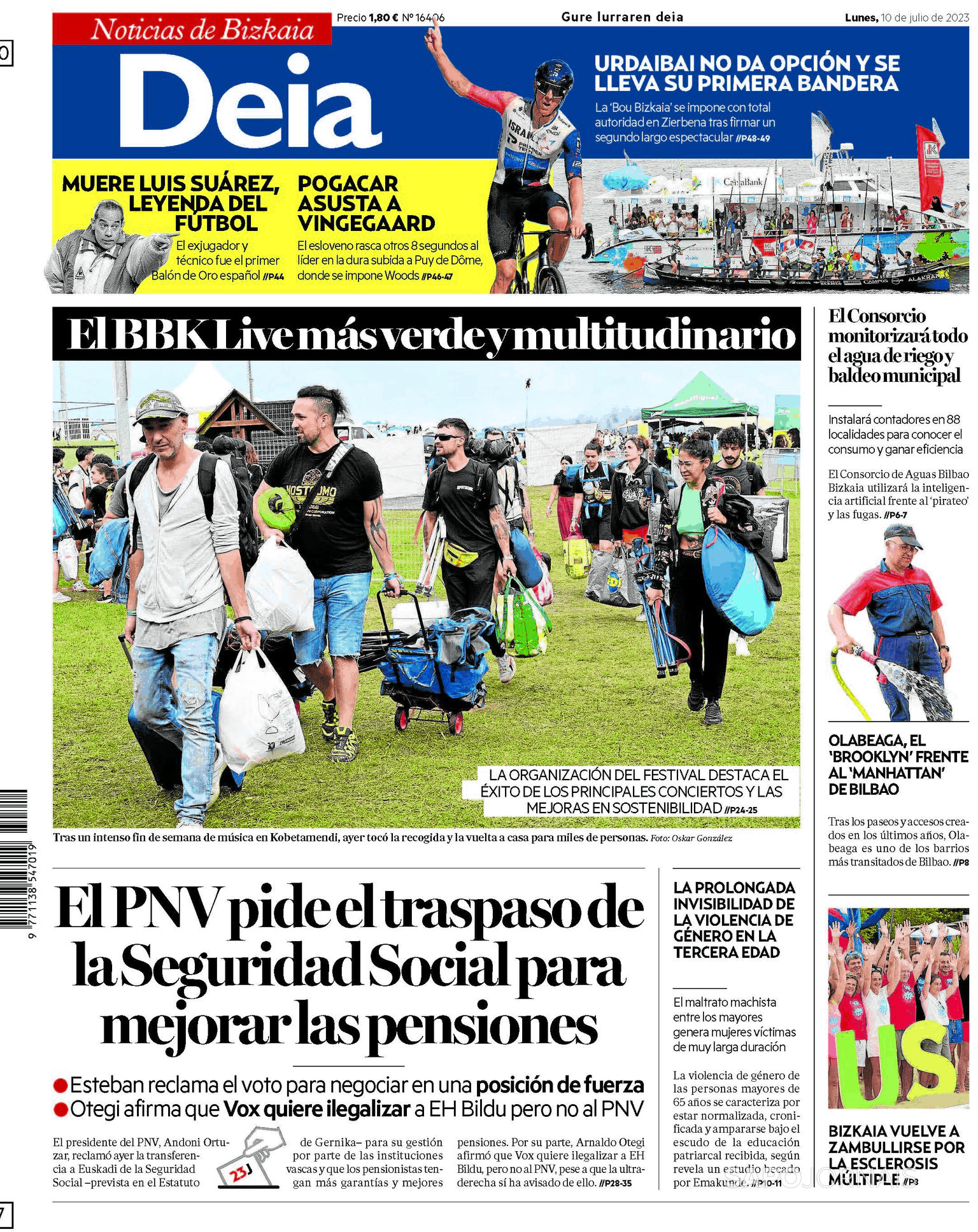 Deia-Noticias De Bizkaia (10 Jul 2023) - Jornais E Revistas - SAPO.pt ...