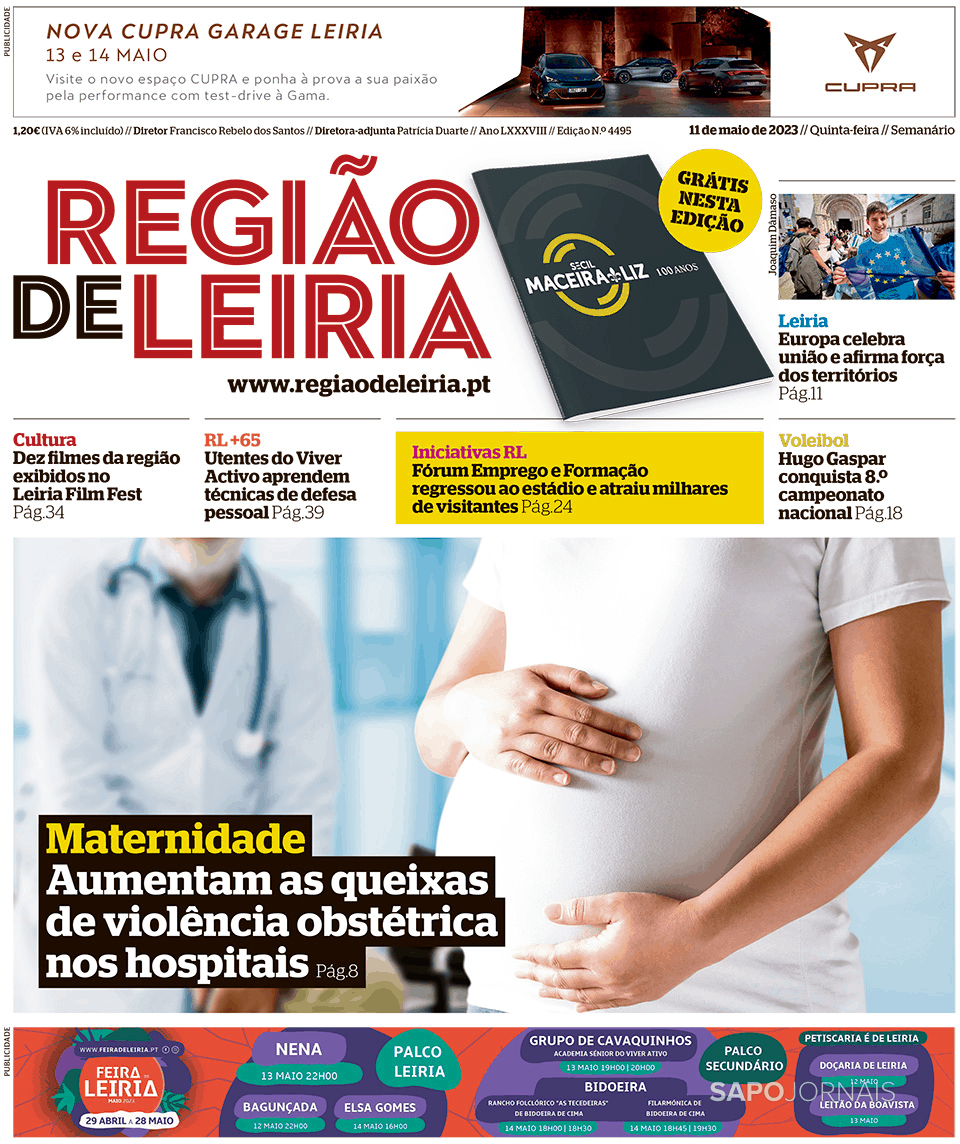 Regi O De Leiria Mai Jornais E Revistas Sapo Pt Ltima