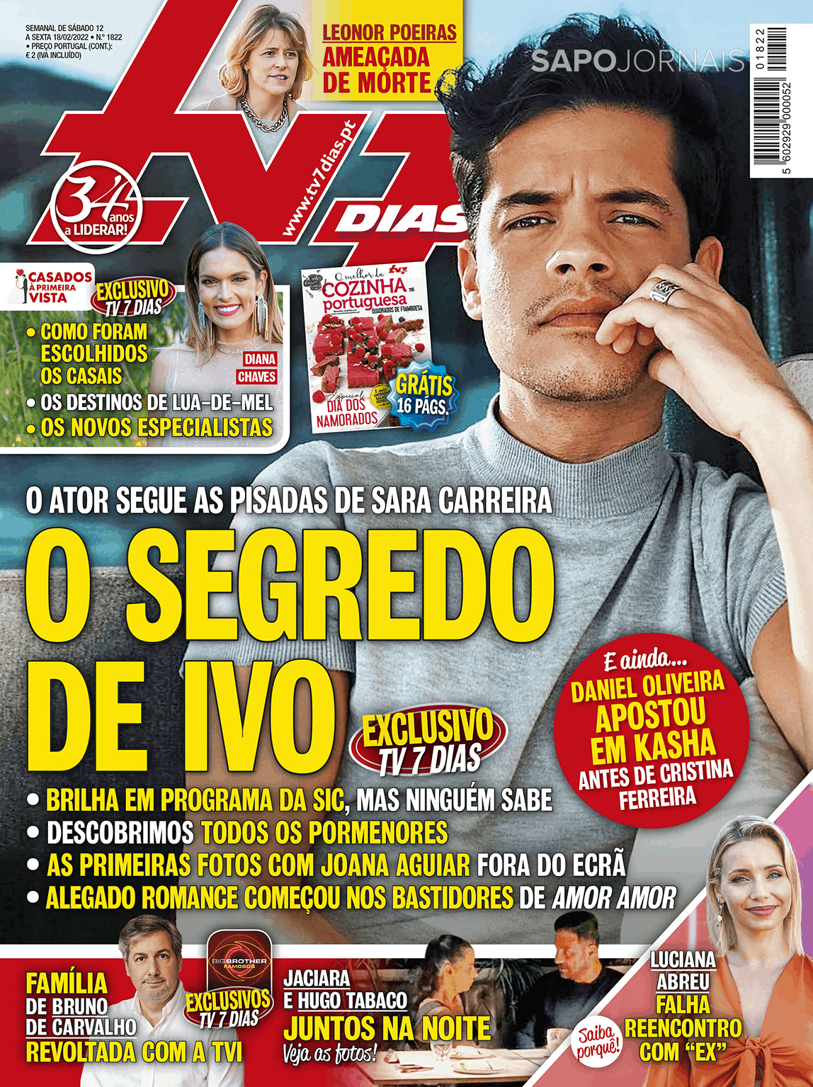 Tv 7dias 11 Fev 2022 Jornais E Revistas Sapo 