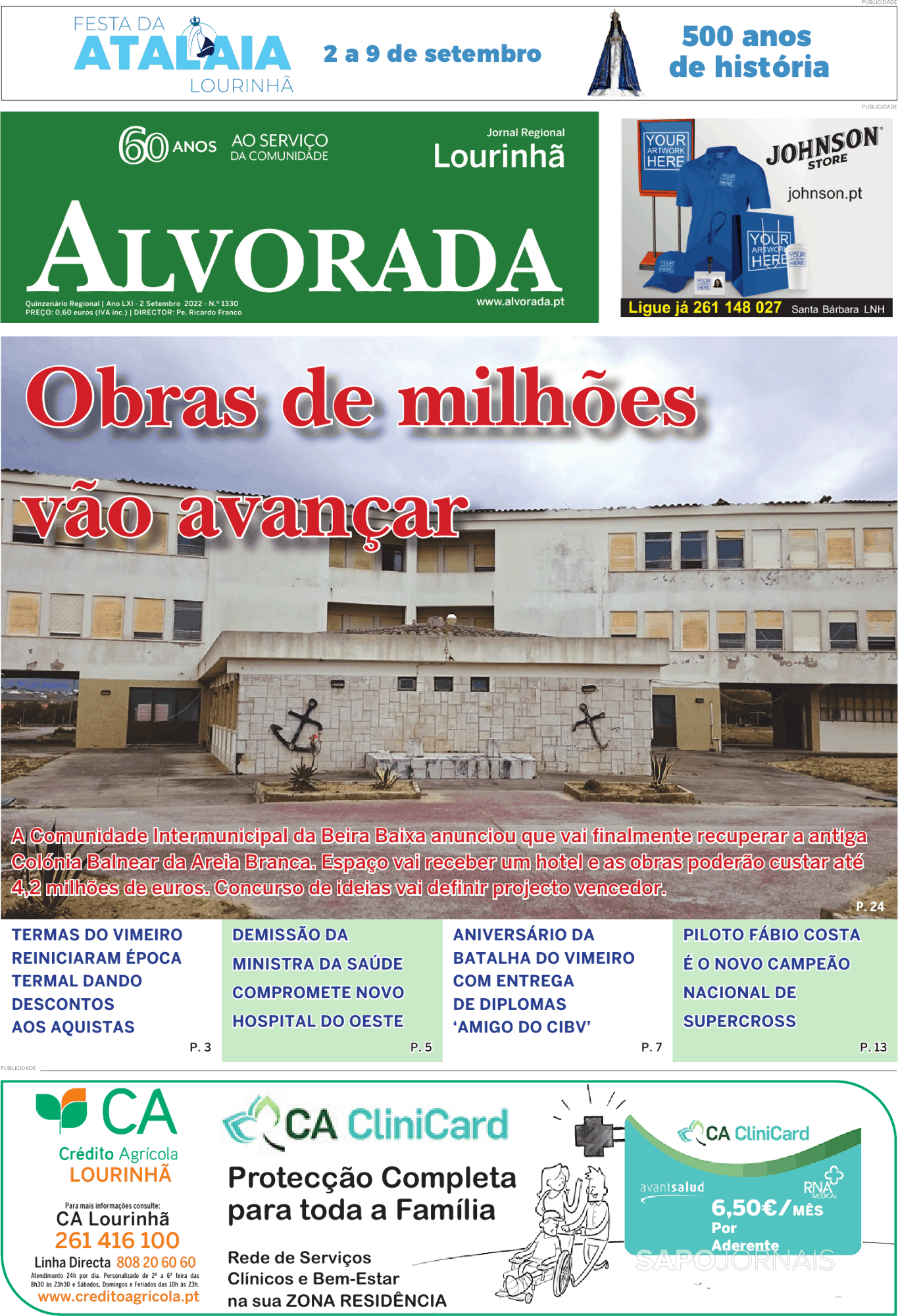 Alvorada 2 Set 2022 Jornais E Revistas Sapopt Última Hora E Notícias De Hoje 1362