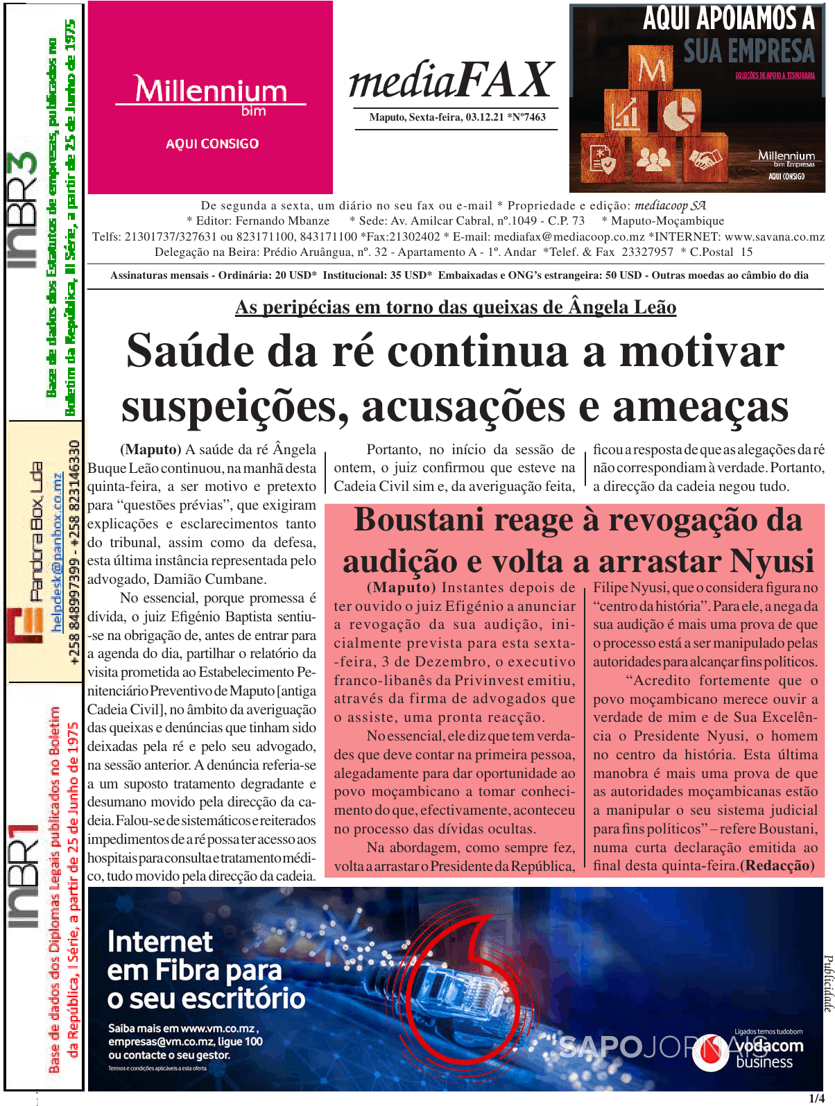 Mediafax Dez Jornais E Revistas Sapo Pt Ltima Hora E Not Cias De Hoje