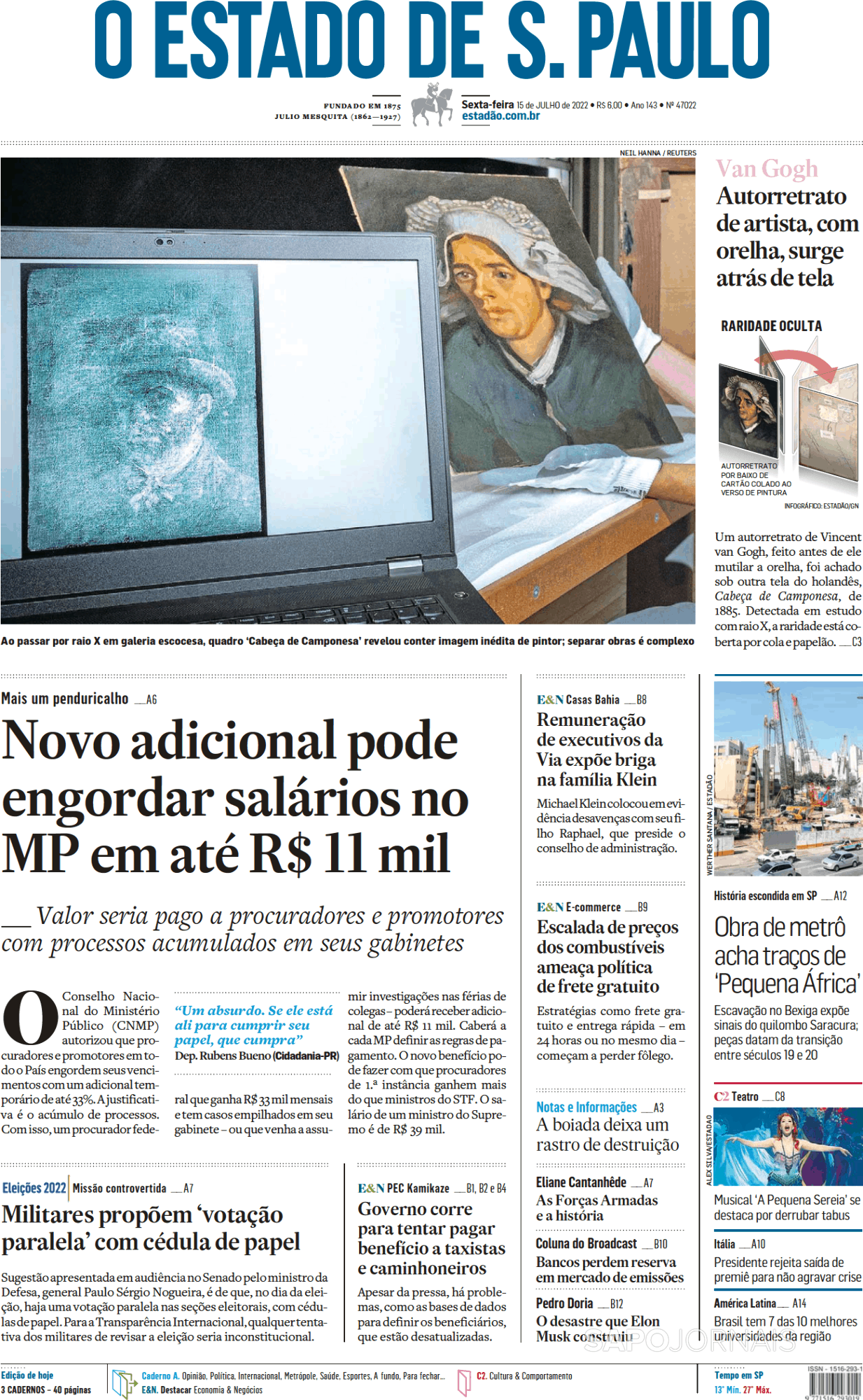 O Estado De S Paulo Jul Jornais E Revistas Sapo Brasil