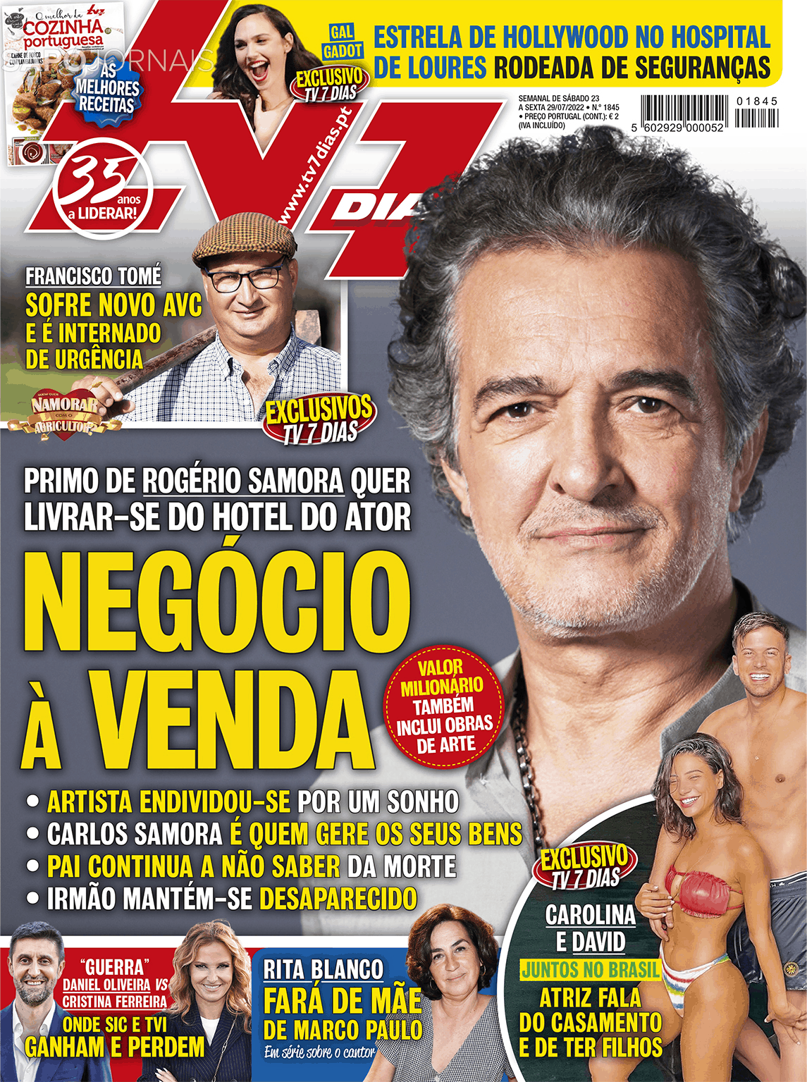 Tv 7dias 22 Jul 2022 Jornais E Revistas Sapo 