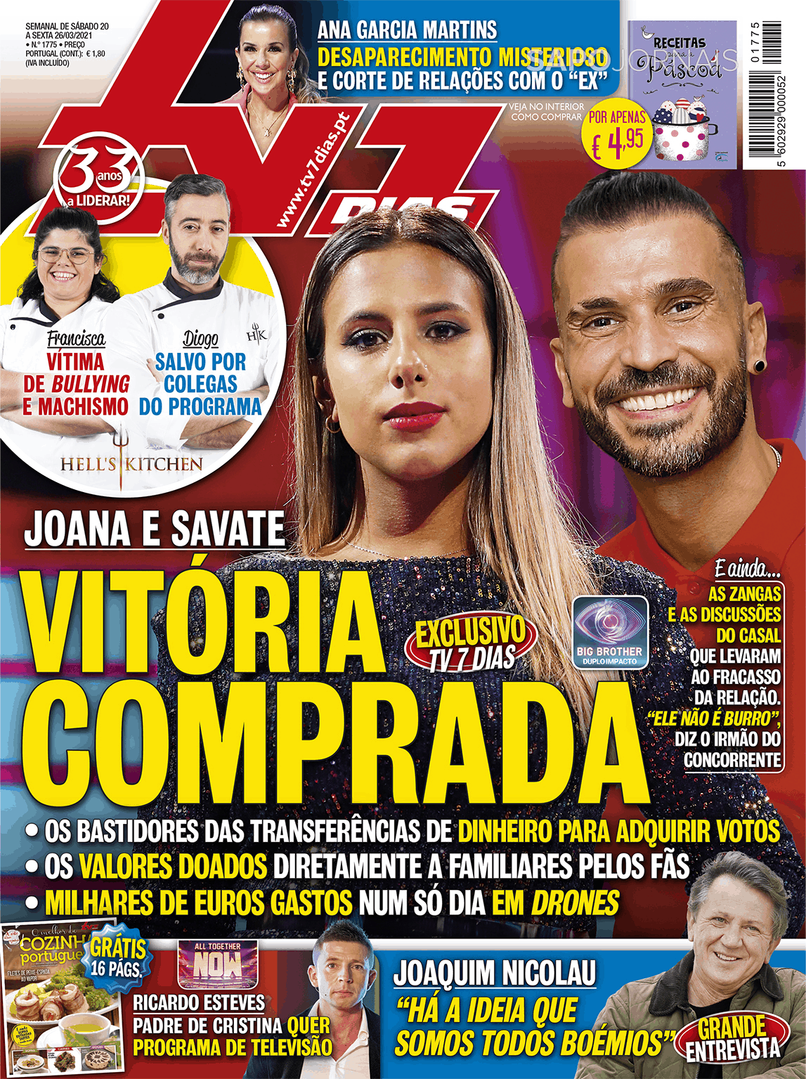 Tv 7dias 19 Mar 2021 Jornais E Revistas Sapopt Última Hora E Notícias De Hoje 