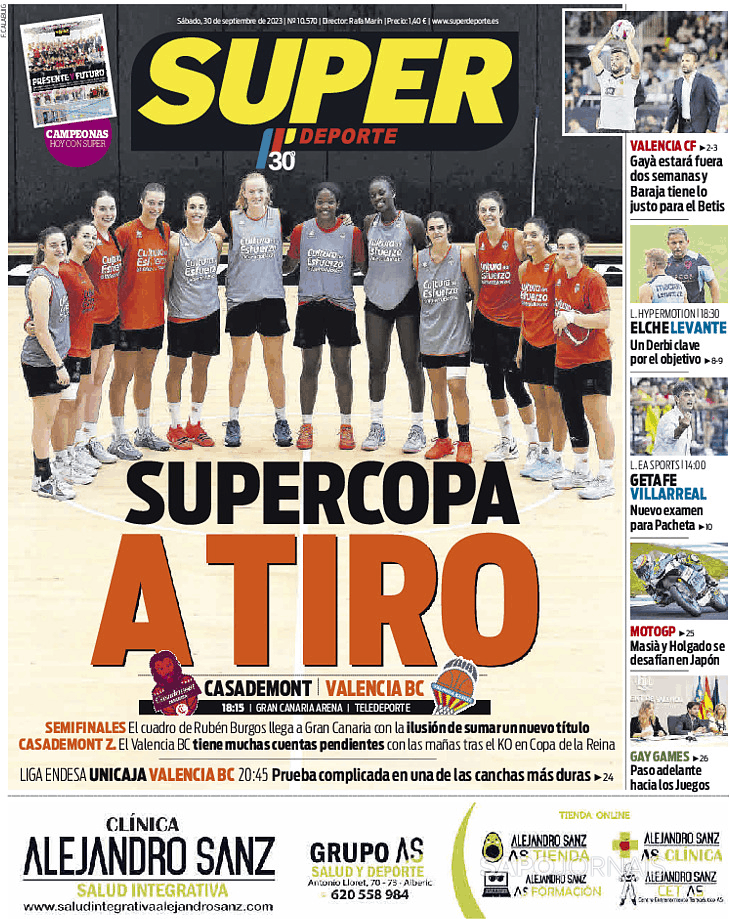 Super Deporte 30 Set 2023 Jornais E Revistas Sapopt Última Hora E Notícias De Hoje 0615