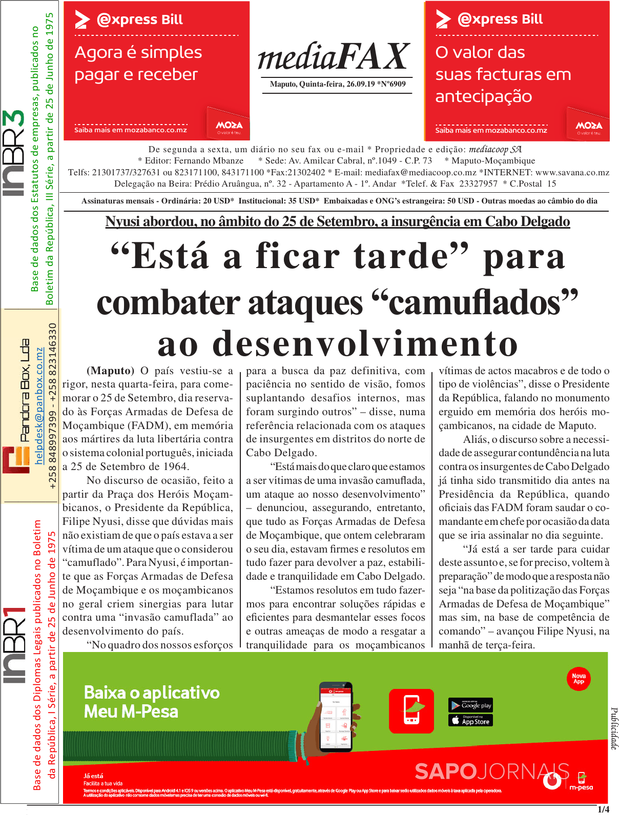 Mediafax Set Jornais E Revistas Sapo Pt Ltima Hora E Not Cias De Hoje