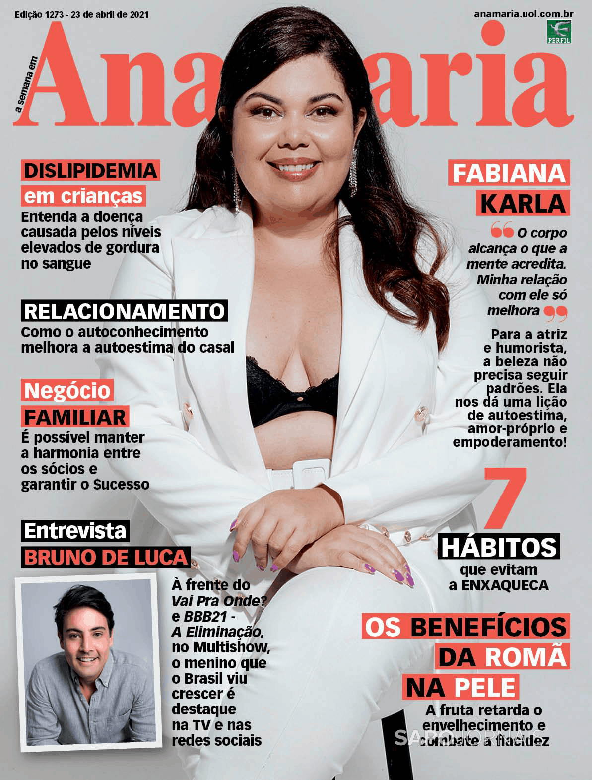 Anamaria 23 Abr 2021 Jornais E Revistas Sapopt Última Hora E Notícias De Hoje 7281