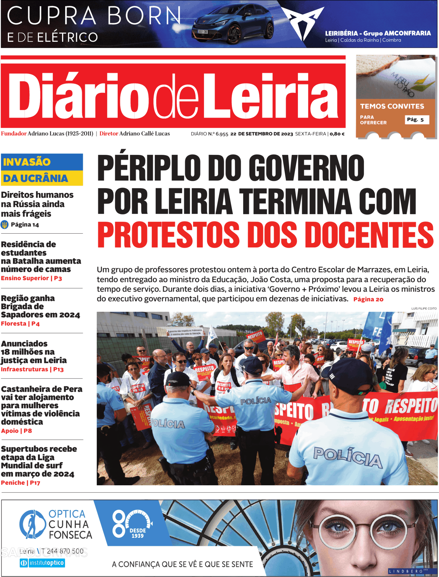 Di Rio De Leiria Set Jornais E Revistas Sapo Pt Ltima Hora E Not Cias De Hoje