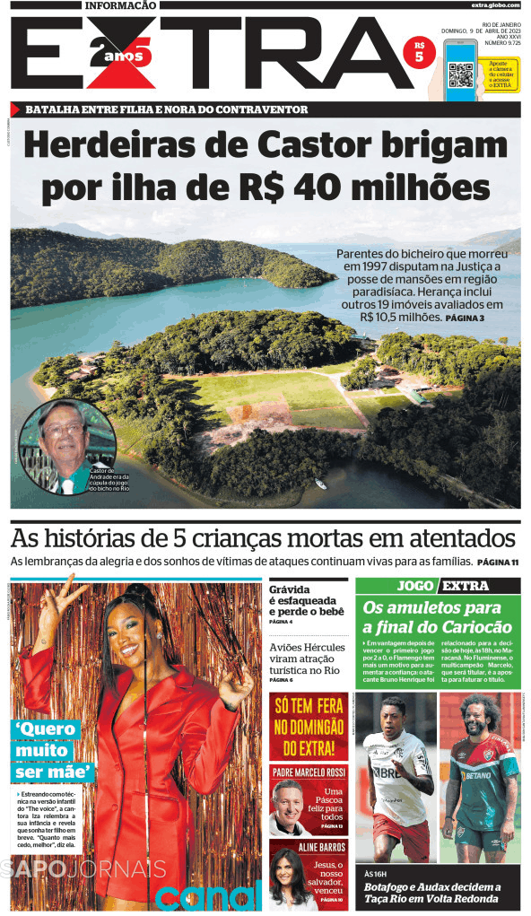 Extra (9 abr 2023) - Jornais e Revistas - SAPO.pt - Última hora e ...