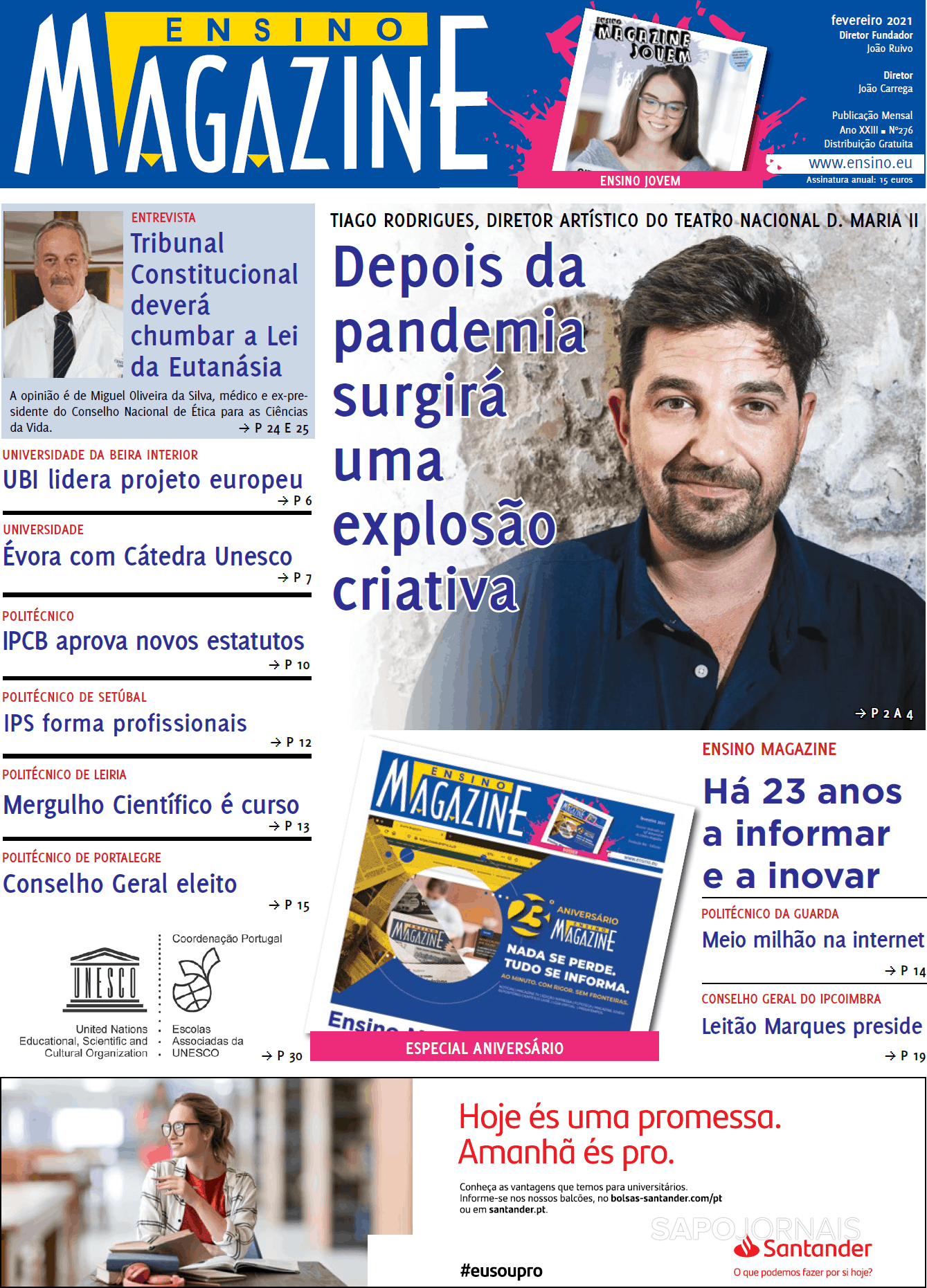 Ensino Magazine 1 Mar 2021 Jornais E Revistas Sapo 0202