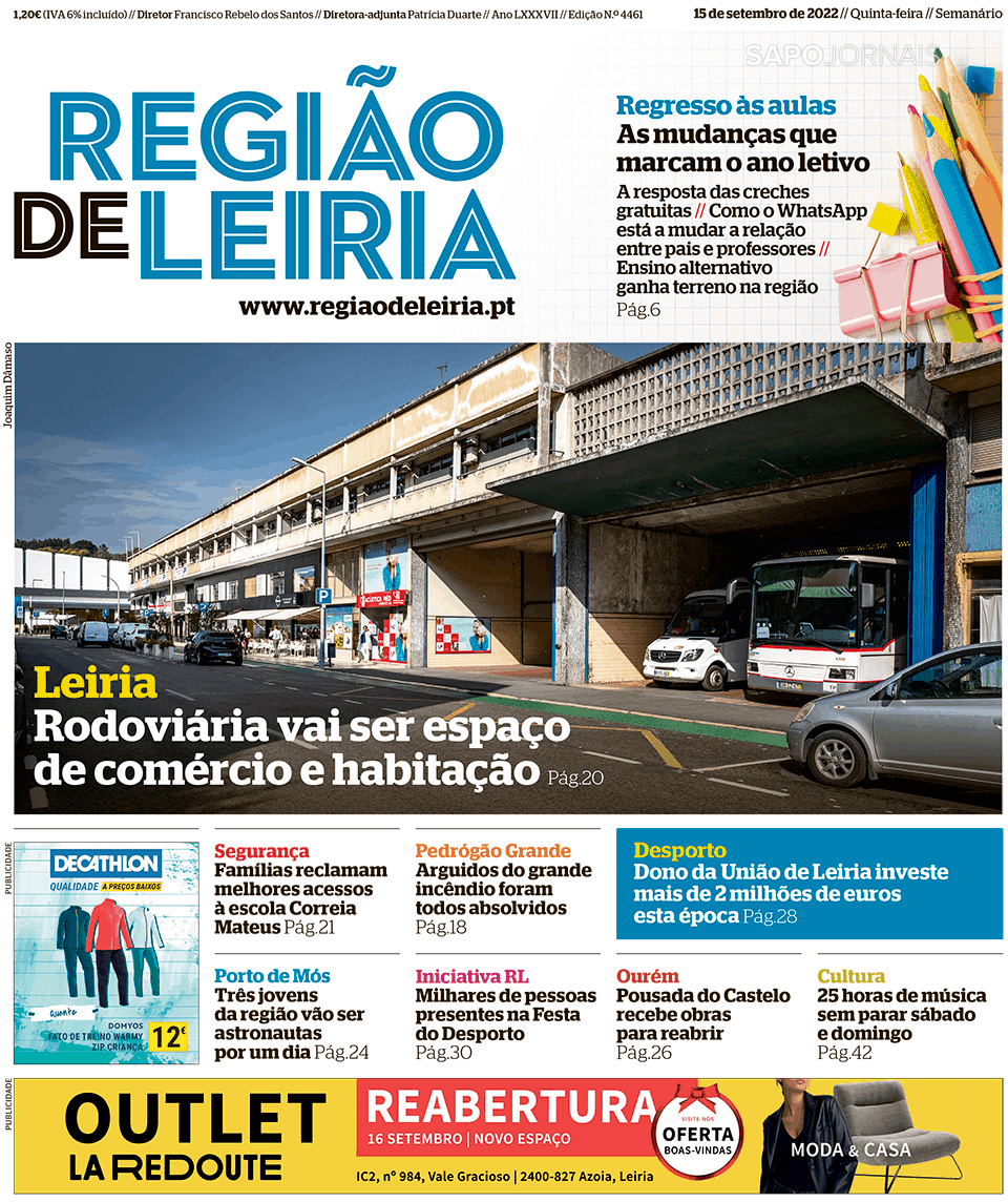 Regi O De Leiria Set Jornais E Revistas Sapo Pt Ltima