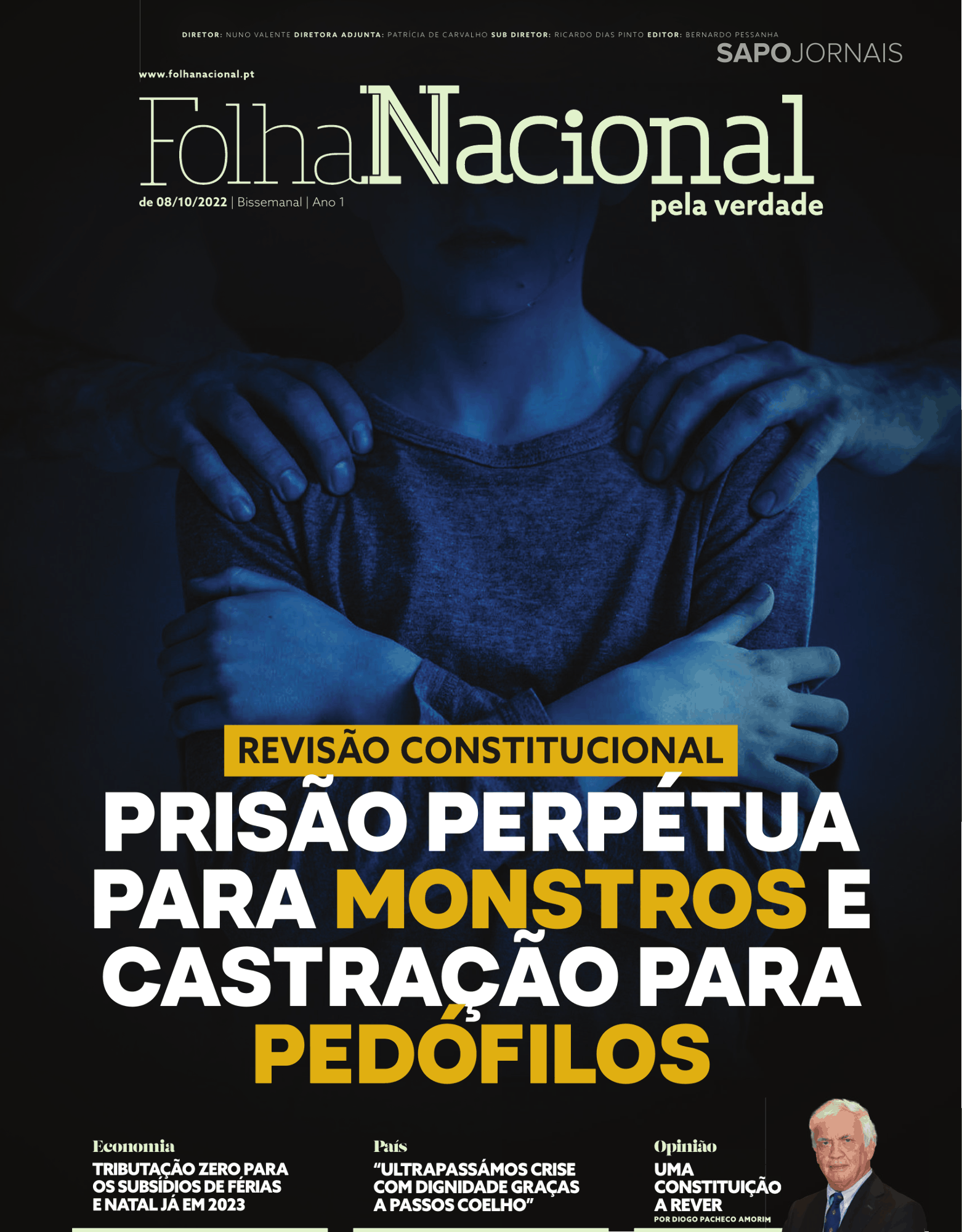 Folha Nacional 8 Out 2022 Jornais E Revistas Sapopt Última Hora E Notícias De Hoje 5367