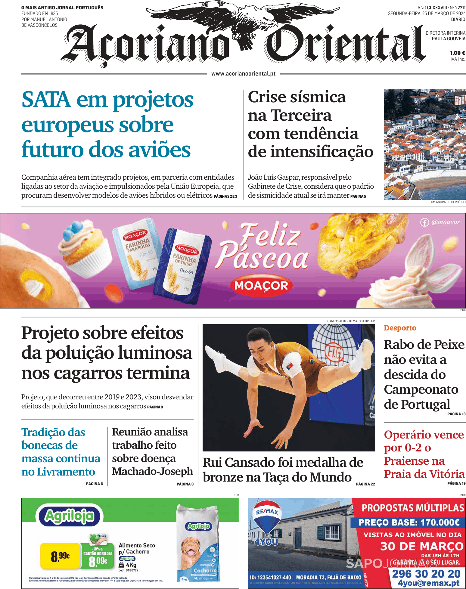 A Oriano Oriental Mar Jornais E Revistas Sapo Pt Ltima