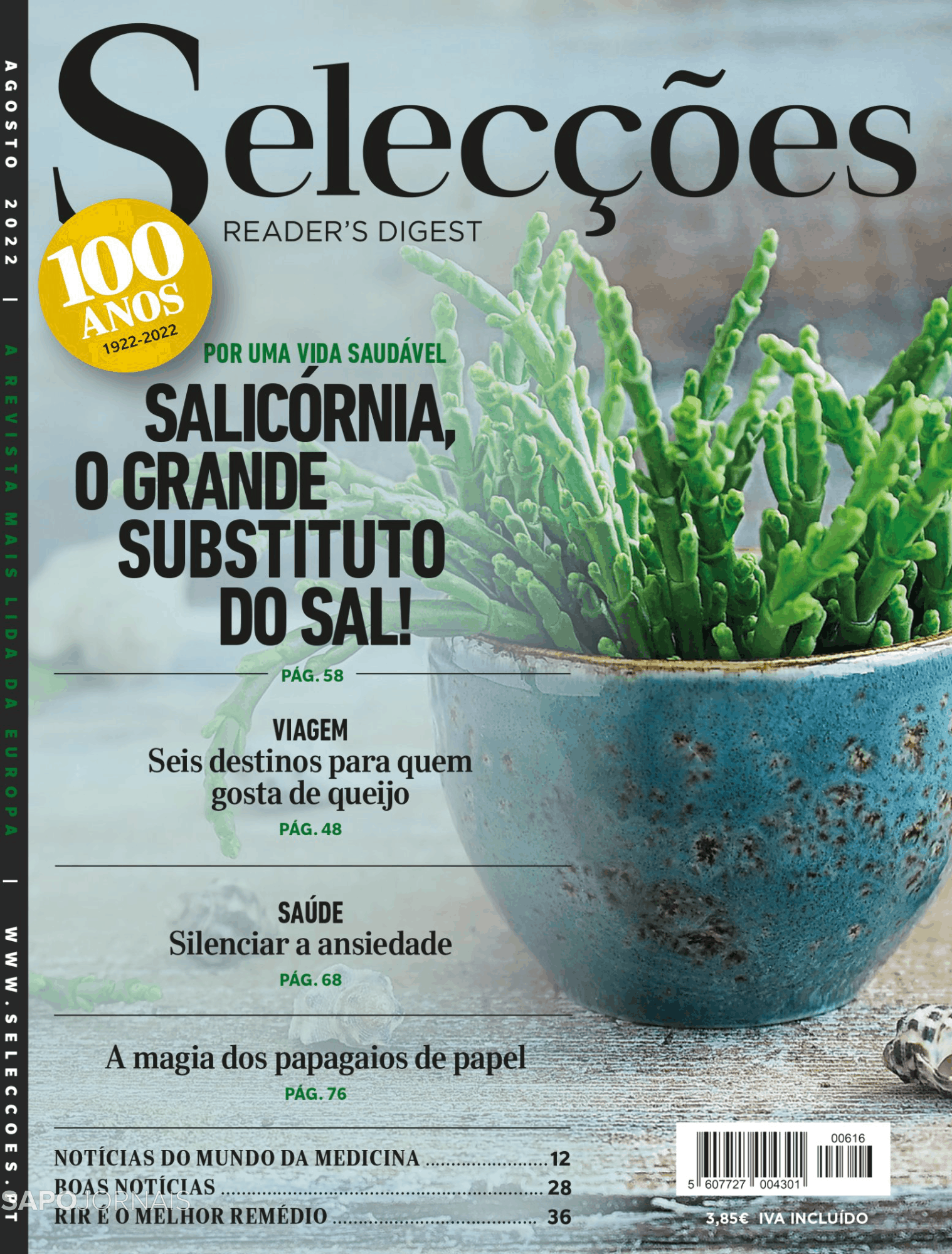 Selecções Do Readers Digest 1 Ago 2022 Jornais E Revistas Sapopt Última Hora E 