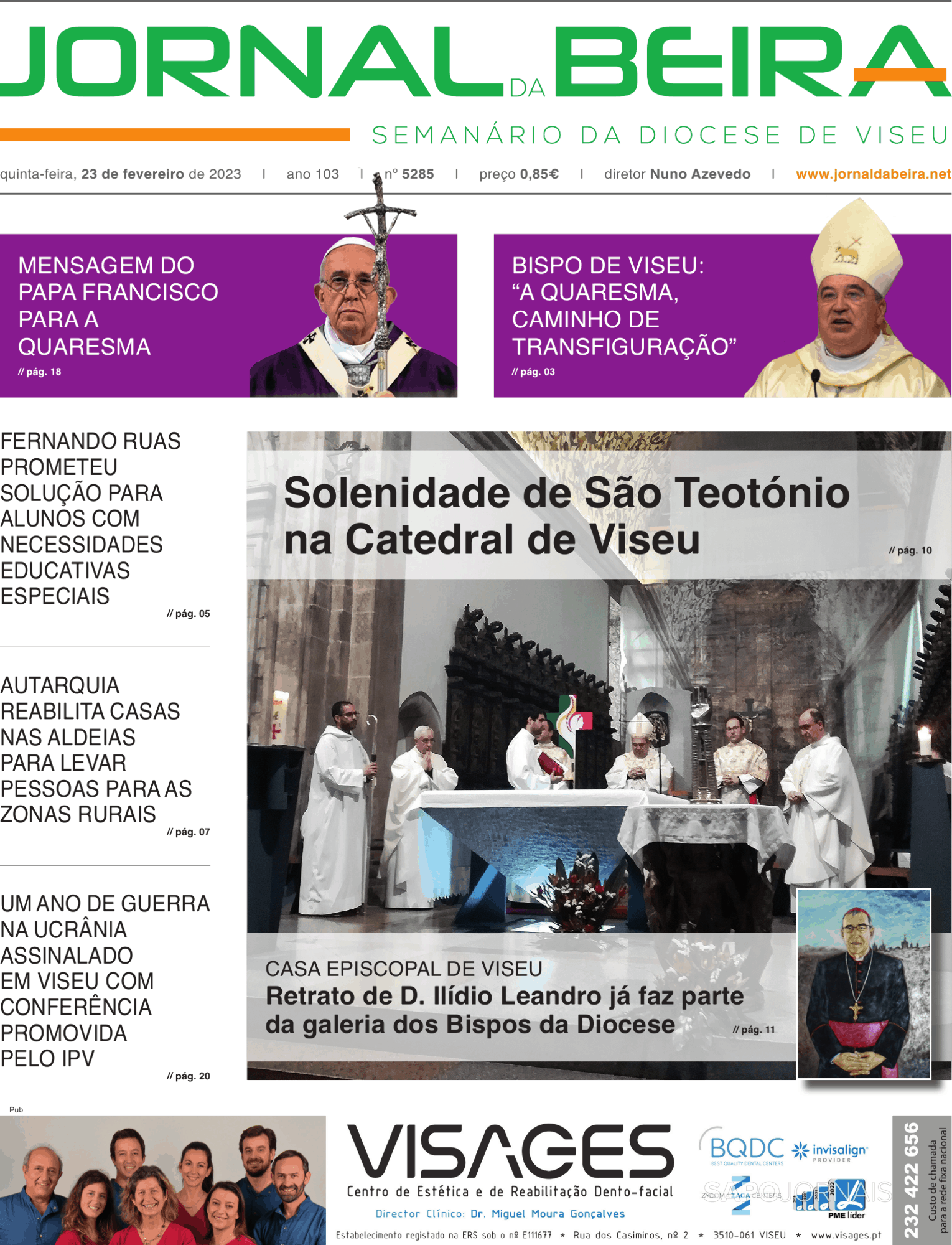 Jornal Da Beira 22 Fev 2023 Jornais E Revistas Sapopt Última Hora E Notícias De Hoje 6308