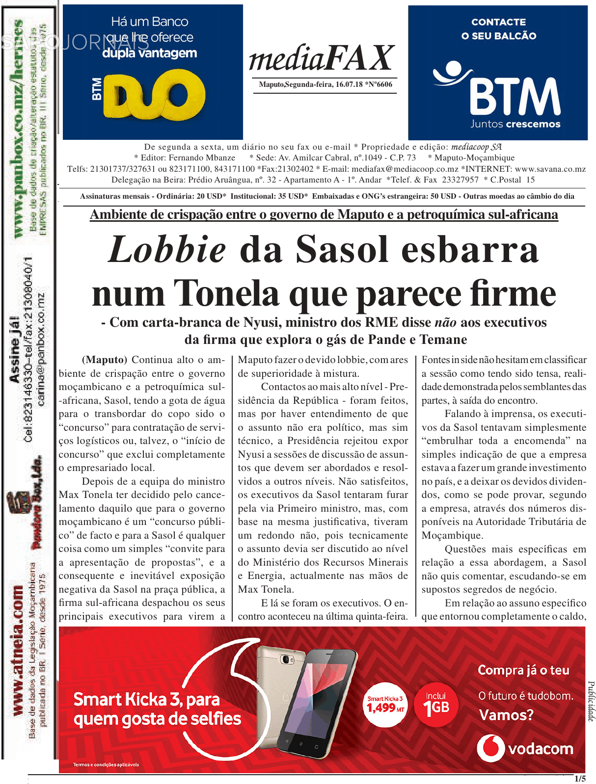 Mediafax Jul Jornais E Revistas Sapo Pt Ltima Hora E Not Cias De Hoje