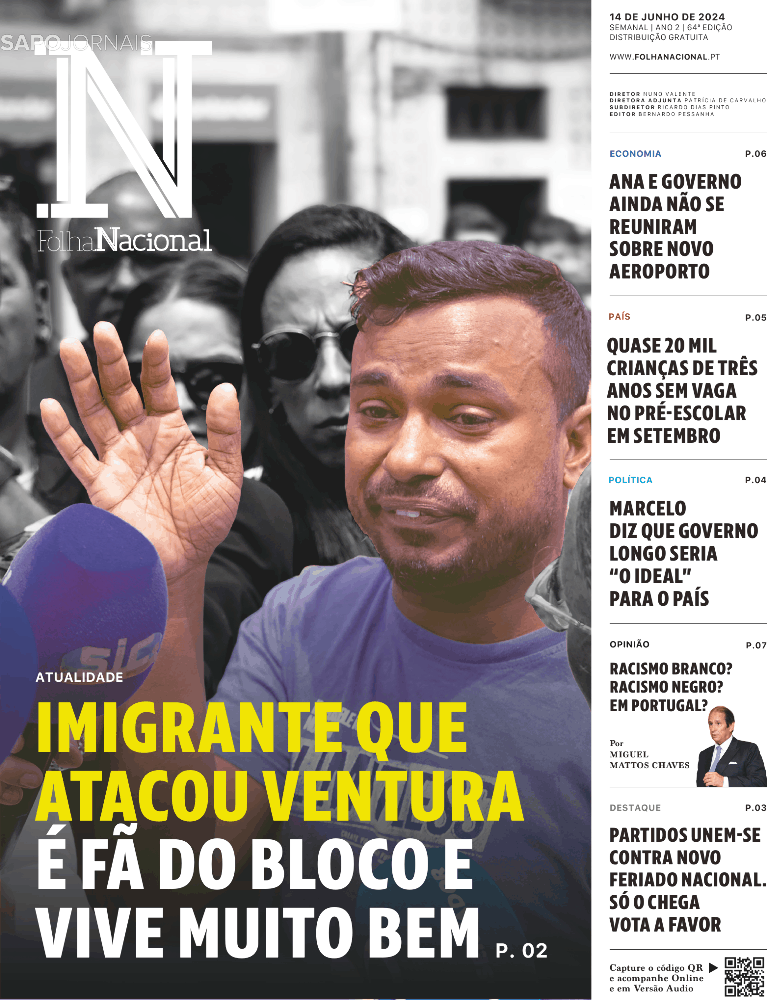 Folha Nacional (17 Jun 2024) - Jornais E Revistas - SAPO.pt - Última ...