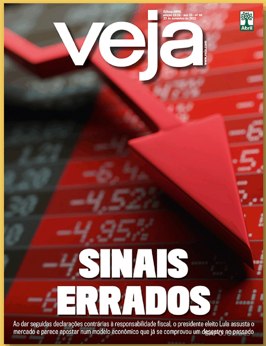 Veja 18 Nov 2022 Jornais E Revistas Sapopt Última Hora E Notícias De Hoje Atualizadas 5327